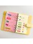Sadece Kapak Pembe A5 A5 A6 A7 Macaron Renk 6 Telli Pu Klipsli Defter Deri Gevşek Yaprak Defter Kapağı Defterler Dergisi Kawaii Kırtasiye (Yurt Dışından) 3