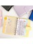 Sadece Kapak Pembe A5 A5 A6 A7 Macaron Renk 6 Telli Pu Klipsli Defter Deri Gevşek Yaprak Defter Kapağı Defterler Dergisi Kawaii Kırtasiye (Yurt Dışından) 4