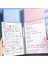 3 Renkli Işaretleyiciler Su Bazlı Işaretleyiciler ile Kuru Silme Beyaz Tahta Defter Ev Ofis Okul Öğrenme Planlayıcısı Için Manyetik Olmayan Küçük Beyaz Tahta (Yurt Dışından) 3