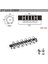 Gümüş A7 30 mm Metal Spiral Halkalar Bağlayıcı Klip 2 Çift Vidalı Günlüğü Dizüstü Planlayıcısı A5 A6 Kişisel A7 Bağlayıcı Klip Dosya Klasörü (Yurt Dışından) 1