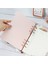 A5 Siyah A5 A6 A7 Pembe Endeks Bölücü Sevimli 6 Delik Bağlayıcı Planlayıcısı Dizüstü Kırtasiye Defter Kağıdı Bölücü Aksesuarları (Yurt Dışından) 3