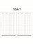 Stil1 A5 A5 A6 Gevşek Yaprak Defter Dolum Spiral Ciltleyici Iç Sayfa Günlüğü Haftalık Aylık Planlayıcı Yapılacaklar Listesi Çizgi Nokta Izgara Iç Kağıt (Yurt Dışından) 1