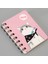 Stil 6 A7 Mini Spiral Defter Karikatür Kedi Not Defteri Kawaii Kişisel Günlüğü Planlayıcısı Yatay Çizgi Defter Okul Ofis Arzı 80 Sayfa (Yurt Dışından) 3