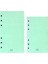 Fermuarlı Çanta 2 Adet A5 Sharkbang 40 Sayfa A5 A6 Bağlayıcı Dolum Kağıtları Defter Spiral 6 Halka Dizin Kağıdı Iç Sayfalar Günlük/ling/gird Günlük Planlayıcısı (Yurt Dışından) 5