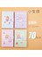 1 Kitap Rastgele 102X72MM Kawaii Mini Taşınabilir Dizüstü Küçük Not Defteri Günlük Notlar Okul Ofis Kırtasiye Taşımaya Uygun Sevimli (Yurt Dışından) 1