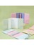 15 Yaprak Macaron Renk A6 6 Telli Pu Klipsli Defter Deri Gevşek Yaprak Defter Kapağı Defterler 3 Inç Fotoğraf Kartı Toplama Kitap (Yurt Dışından) 5
