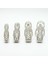 A5-210MM A4 B5 A5 A6 A7 B7 Gevşek Yaprak Spiral Defter Metal Klip Halka Bağlayıcı 1.5/2/3 cm Çap Dıy Dolgu Kağıdı Depolama Klasörü Aksesuarları (Yurt Dışından) 4