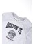 Boston Baskılı Erkek Çocuk Sweatshirt Gri Melanj 1