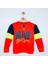 Erkek Çocuk Neon Nar Çiçeği Baskılı Sweatshirt – Pamuklu Yumuşak Kumaş, Tam Kalıp 4