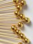 15 cm Uzun Kürdan - 30 Adet Gold Inci Pasta Kürdanı - Kokteyl Karıştırıcı 1