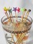 15 cm Uzun Kürdan - 30 Adet Krem Incili Pasta Kürdanı - Kokteyl Karıştırıcı - Inci 10 mm 2