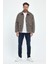 Erkek Haki Regular Fit Gabardin Ceket 5