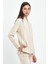Kadın Gwen Taş Yanı Yırtmaçlı Fermuarlı Sweatshirt 3