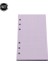 Mor Izgara A5 Yüksek Kalite 40 Sayfa A5 A6 Gevşek Yaprak Defter Kağıdı Dolum Spiral Ciltleyici Dizin Iç Sayfa Aylık Haftalık Günlük Planlayıcı Gündem (Yurt Dışından) 1