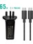 Siyah-Ingıltere 45W 65W 20V 3.25A USB Tip C Pd Şarj Cihazı USB C Güç Dizüstü Bilgisayar Adaptörü Macbook Pro 12 13 Için Huawei Matebook Hp Dell Xps Dizüstü Bilgisayarlar (Yurt Dışından) 1