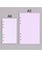 Yapılacaklar Listesi Pembe A5 A5 A6 40 Yaprak Gevşek Yaprak Renkli Pembe Mor Yeşil Defter Kağıdı Dolum Spiral Ciltleyici Dizin Sayfası Gündem Okul Kırtasiye (Yurt Dışından) 3