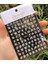 WG331BAI Yeni Roman 26 Ingilizce Alfabe Numarası 3D Kendinden Yapışkanlı Nail Art Çıkartma Kelime Küçük Harf Tırnak Dövmeler Süslü Çıkartmalar (Yurt Dışından) 1
