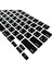 EU-A2442 A2485 It Yeni MacBook PRO14 16 2021M2 A2442A2485A2681A2779 Keybaord Cvoer Rusya Şili Kore Fransa Klavye Koruyucu Silikon Kılıf (Yurt Dışından) 3