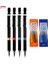 0,7 2 Kutu 2b Talepleri Zebra Drafıx DM3/5/7/9-300 Mekanik Kurşun Kalem, 0,3 mm 0,5 mm 0,7 0,9 Taslak Çizim Otomatik Kalemler, Uni Hb 2b Yedek Uçları Değiştirin (Yurt Dışından) 2