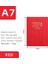 Kırmızı A7 2024 A7 Mini Cep Defter 365 Gün Not Defteri Günlüğü Dizüstü Gün Hafta Ay Planlayıcısı Ofis Okul Kırtasiye (Yurt Dışından) 1