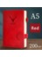 A5 200 Sayfa A5 A4 A5 Günlük Defteri 200 Sayfa Retro Planlayıcısı Ofis Çalışması Iş Not Defteri Yumuşak Deri Günlüğü Not Defteri Okul Malzemeleri Kırtasiye (Yurt Dışından) 1