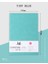 Tiffany Blue A6 Taşınabilir Dizüstü Bilgisayarlar A6 Gezgin Günlükleri Okul Ofisi Toplantı Kayıt Not Defteri, Yumuşak Deri Günlükler, 160 Sayfa, 80GSM, Gündem 2023/24 (Yurt Dışından) 1