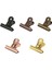Kırmızı Bakır 40MM 10 Adet 10 Adet Metal Klipler Bağlama Klipleri Ataşlar Uzun Kuyruk Klip Depolama Bilet Klip Ofis Dekoratif Malzemeleri Okul Kırtasiye (Yurt Dışından) 4