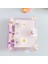 B Kawaii Papatyalar Şeffaf Mini 3 Halka Bağlayıcı Gevşek Yapraklı Defter Günlük Defteri Not Defteri Scrapbooking Ofis Okul Malzemeleri (Yurt Dışından) 4