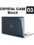Kristal Siyah Eski AIR13 A1369A1466 Apple Macbook Macbook Için Laptop Çantası Air Pro Retina Yeni Dokunmatik Bar 11 12 13 15 Inç Sert Laptop Kılıfı 13.3 Çanta Kabuk (Yurt Dışından) 1