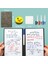 Kalem 3 Silinebilir A5 Beyaz Tahta Defter Seti Pu Çift Taraflı Öğrenci Beyaz Tahta Deri Planlama Kurulu Ofis Bloknot Cuaderno (Yurt Dışından) 3