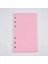 Pembe Boş A5 A5 A6 Gevşek Yaprak Kawaii 45 Yaprak Gevşek Yaprak Defter Kağıdı Dolum Spiral Ciltleme Dizini Iç Sayfa Günlük Aylık Haftalık Gündem (Yurt Dışından) 1