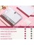 Pembe A5 A5 A6 Şeffaf Bağlayıcı Bütçe Planlayıcısı Organizatör 6 Halka Bağlayıcı Kapağı 6 Adet Bağlayıcı Cepleri ve 12 Parça Gider Bütçe Sayfaları (Yurt Dışından) 3
