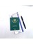 Fransa Hattı Dizüstü 9X12.5 Filme Simülasyon Pasaportlar Mini Cep Not Defteri Hattı Dizüstü Sahne Kawaii 32 Ülke Yaratıcı Hediye Dergisi Kore Kırtasiye (Yurt Dışından) 5