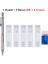 1pen 5 Kutu Hb Seti Uni Kuru Toga Mekanik Kurşun Kalem M5-1017 Rulet Modeli Otomatik Olarak Döndür Uç 0.5mm Sanat Kroki Boyama Ofis Okul Malzemeleri (Yurt Dışından) 1