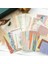 C Journamm 60 Adet Vintage Çiçekli Kağıt Mektup Malzeme Kırtasiye Scrapbooking Kart Günlük Kaydı Projesi Dıy Retro Arka Plan Kağıdı (Yurt Dışından) 2