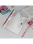 Mor Izgara A6 A6/a5 Gül Altın Mor Mavi Işıltılı Bling Binder Defter Kapağı Günlüğü Gündem Planlayıcısı Kağıt Kapağı Okul Kırtasiye (Yurt Dışından) 3