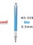 Mavi 1 Adet Japonya Uni Kuru Toga M5-559 Mekanik Kurşun Kalem 0.5mm Kurşun Rotasyon 6 Renk Mevcuttur (Yurt Dışından) 1