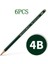 4b-6pcs Kalemler 6/16 Adet Set Okul Meslek Kalem Seti Grafit Kalem Çizim ve Eskiz Kalem Seti (Yurt Dışından) 1