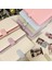 Ayırıcı Pag-2pc Sharkbang 25MM Halka A5 Colorblock Pu Bağlayıcı Kitap Toplama Kitaplık ile Tam Set, 20 Adet Dolum Kollu Hediye Seti Fotoğraf Kartları Albümü (Yurt Dışından) 2
