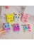 Rastgele Renk 1 Adet Kawaii Peluş Mini Dizüstü Bilgisayarlar Günlük Notlar Için Anahtarlık Not Defteri (Yurt Dışından) 1