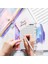 Şeffaf A6 Gevşek Yaprak Mini Bağlayıcı Cepler Snap Düğmesi Mini Bütçe Bağlayıcı 6 Halka Bağlayıcı Kapakları Pvc Şeffaf Defter Yuvarlak Halka Koruyucu (Yurt Dışından) 3