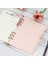 A5 A5 A6 A7 Pembe Endeks Bölücü Sevimli 6 Delik Bağlayıcı Planlayıcısı Dizüstü Kırtasiye Defter Kağıdı Bölücü Aksesuarları (Yurt Dışından) 1