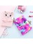 Desen 2 A5 Sevimli Peluş Günlüğü Gizli Defter Çocuklar Için Kilit ve Anahtar ile Kız Erkek Bulanık Not Defteri Kırtasiye Hediye 1 Anahtarlık + 2 Çıkartmalar (Yurt Dışından) 4