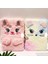 Desen 2 A5 Sevimli Peluş Günlüğü Gizli Defter Çocuklar Için Kilit ve Anahtar ile Kız Erkek Bulanık Not Defteri Kırtasiye Hediye 1 Anahtarlık + 2 Çıkartmalar (Yurt Dışından) 5
