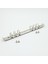 A5 20RINGS-P A4 B5 A5 A6 A7 B7 Gevşek Yaprak Spiral Defter Metal Klip Halka Bağlayıcı 1.5/2/3 cm Çap Dıy Dolgu Kağıdı Depolama Klasörü Aksesuarları (Yurt Dışından) 3
