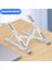 Beyaz Taşınabilir Dizüstü Bilgisayar Standı 10 Pozisyon Katlanabilir Abs Dizüstü Bilgisayar Standı Desteği Ayarlanabilir Dizüstü Bilgisayar Tutucu Macbook Bilgisayar Aksesuarları (Yurt Dışından) 2