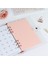 A5 Sağ A5 A6 A7 Pembe Siyah Dizin Bölücü Sevimli 6 Delik Bağlayıcı Planlayıcısı Dizüstü Kırtasiye Defter Kağıdı Bölücü Aksesuarları (Yurt Dışından) 4