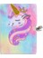 01 Karikatür Sevimli Unicorn Dizüstü Öğrenci Okul Ofis Peluş El Kitabı Günlüğü Kitap Kilitli Okul Eskiz Defteri Kırtasiye Hediye (Yurt Dışından) 1