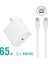 Beyaz-Abd 45W 65W 20V 3.25A USB Tip C Pd Şarj Cihazı USB C Güç Dizüstü Bilgisayar Adaptörü Macbook Pro 12 13 Için Huawei Matebook Hp Dell Xps Dizüstü Bilgisayarlar (Yurt Dışından) 1