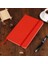 Kırmızı 21X14 A5 Bullet Defter Dergisi Kırtasiye Malzemeleri Retro Elastik Bandaj Ciltli Düz Renk Mürekkep Geçirmez Kalın Kağıt Günlüğü Ofis (Yurt Dışından) 1
